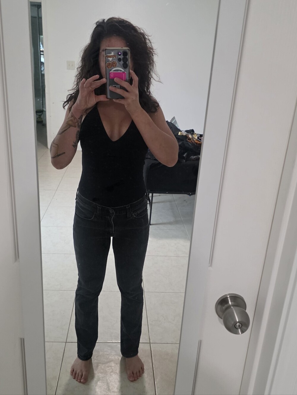 Hollister Slim Straight Jeans 28x30 Advanced Stretch Dark Wash Low Rise Y2K Deni